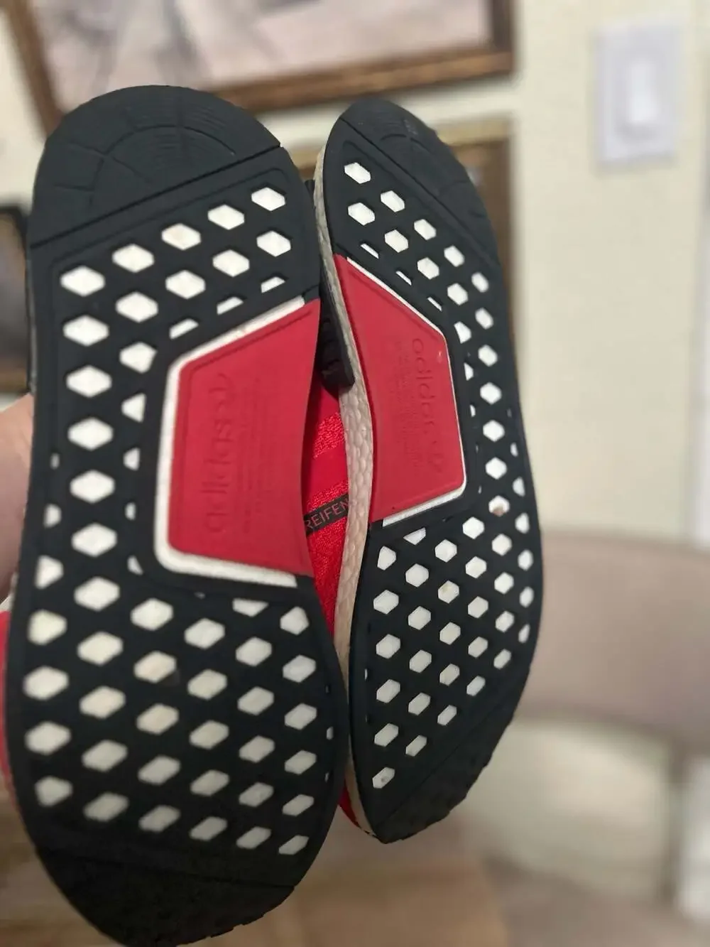 Adidas NMD_R1 Speckle Pack 'Scarlet' Sneakers (EF3327)